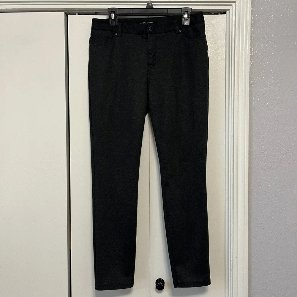 Andrew Marc‎ Women's Black Stretch Pants Trousers Size 10